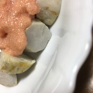 里芋と長芋のマヨ明太子サラダ